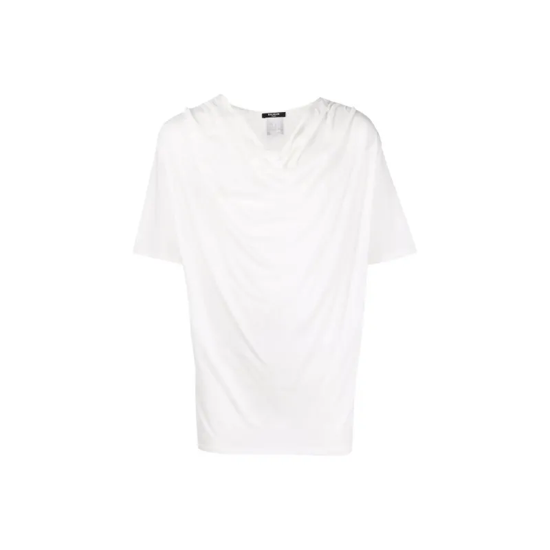 BALMAIN T Shirts Men White-0