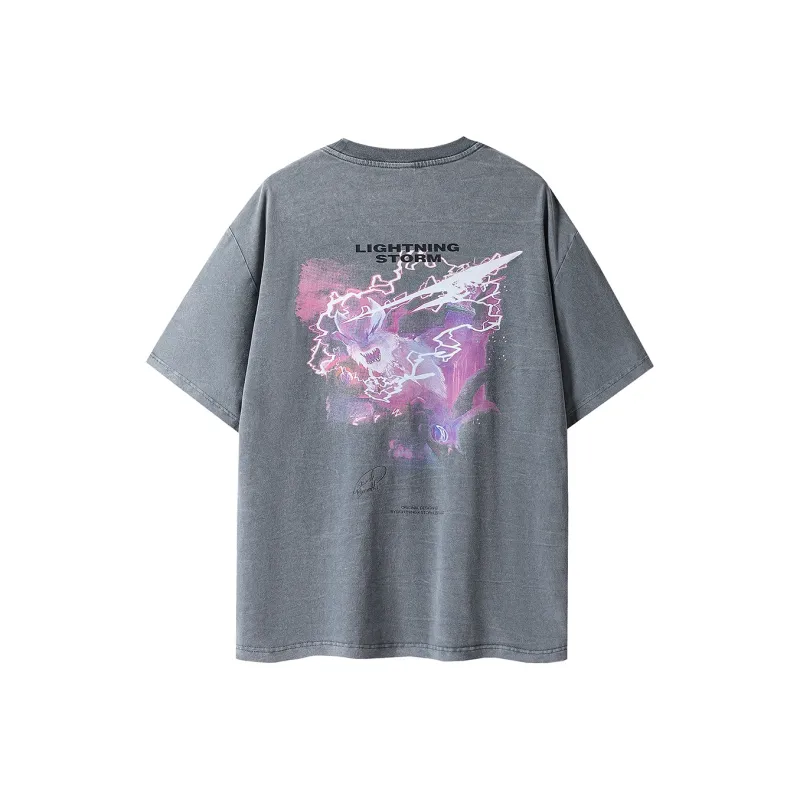 Lightning X Storm T Shirts Unisex-7