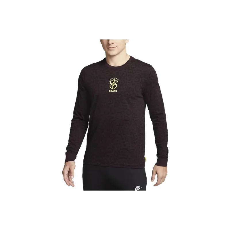 Nike T-Shirts Men Dark Brown-0