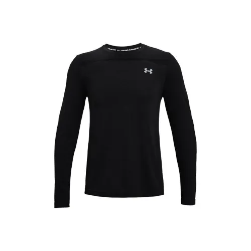 Under Armour Long Sleeved T Shirt Men's Black