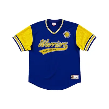 Mitchell Ness T Shirts Unisex Blue