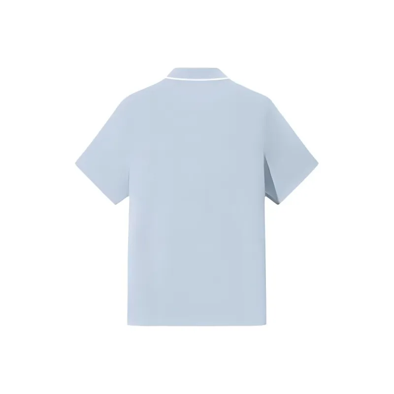 Anta Variety Training Collection Polo Shirt Men's Sunny Sky Blue-1