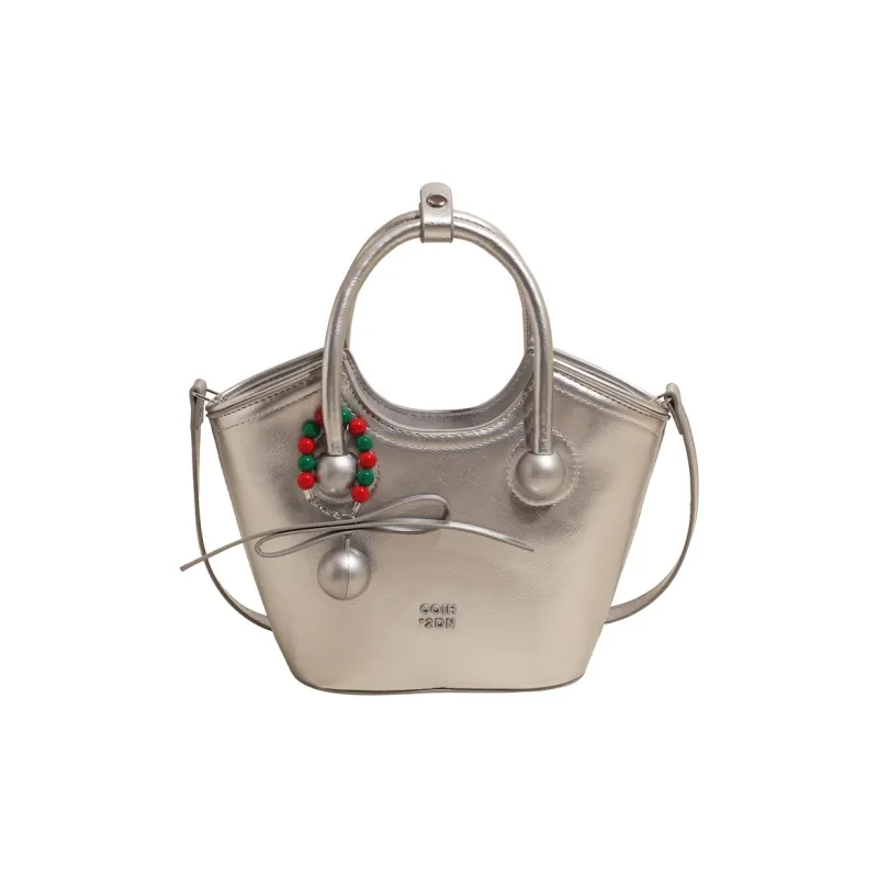 Meow In The Grass PU Handbag Regular Women's Multicolor-0