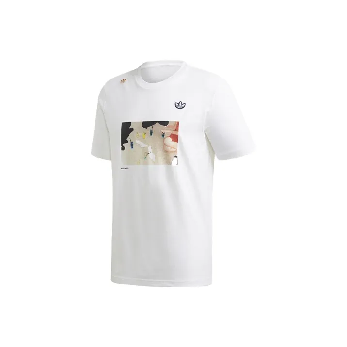 Adidas Originals T Shirt Men's White-0