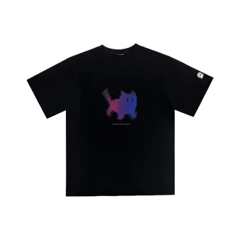 Black Cat Pixel T Shirts Unisex Black