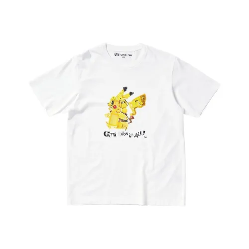 UNIQLO x Pokemon Uniqlo Pokémon Co Branded Series T Shirt Unisex White