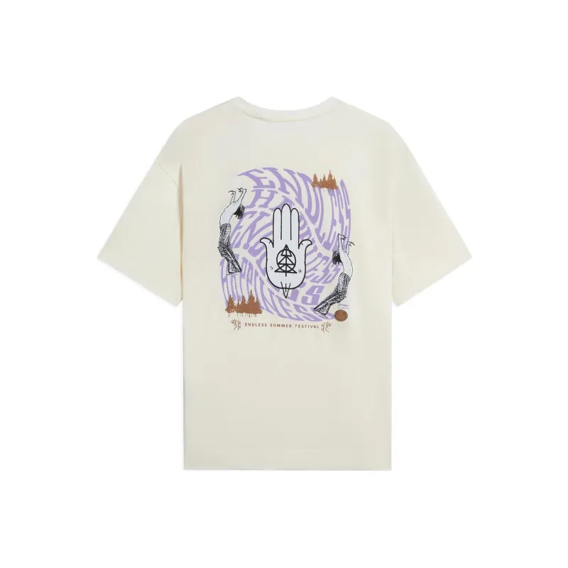 LiNing Summer Party T Shirts Unisex White-0