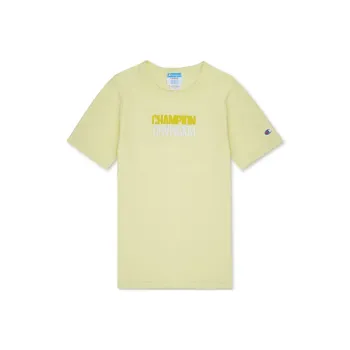 Champion T-Shirt US Version Unisex Light Yellow
