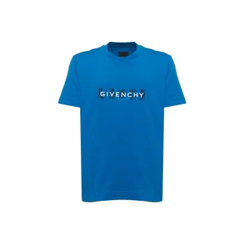 Givenchy Slim Fit Reversed Print T Shirt