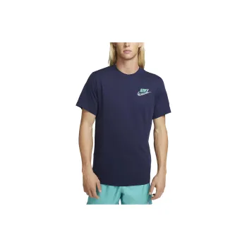 Nike T Shirts Men Dark Blue