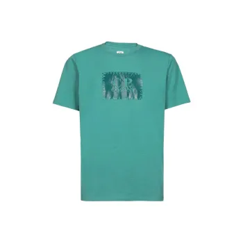 C.P.Company T Shirts Men Turquoise