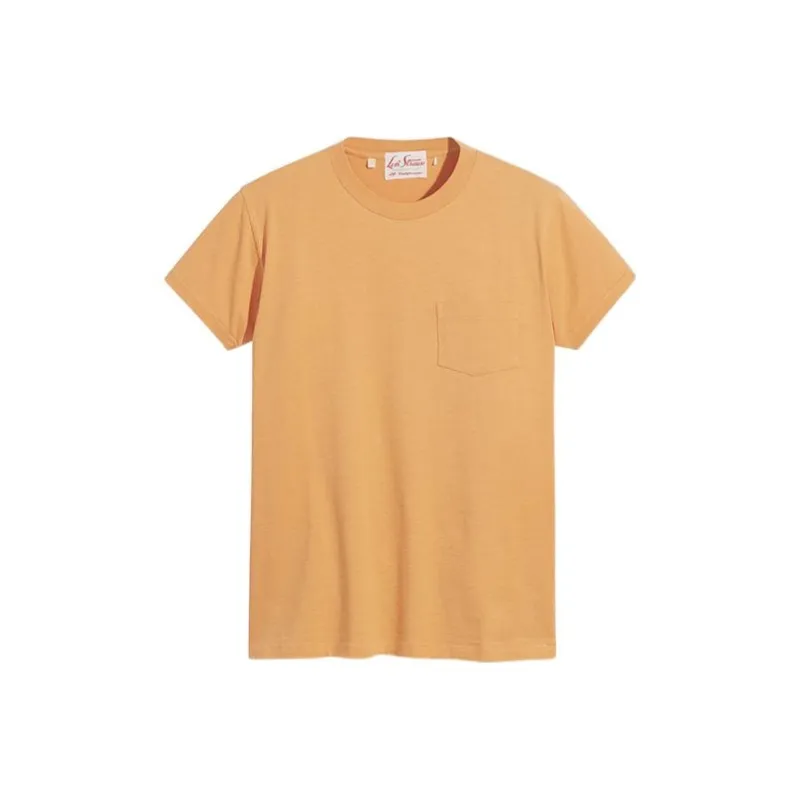 Levis Straight T Shirt Men's Orange-0