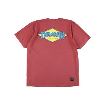 Wind And Sea X Thrasher X WIND AND SEA CO-TITLED SERIES T-Shirts Unisex Red