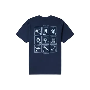 Columbia T Shirts Men Blue
