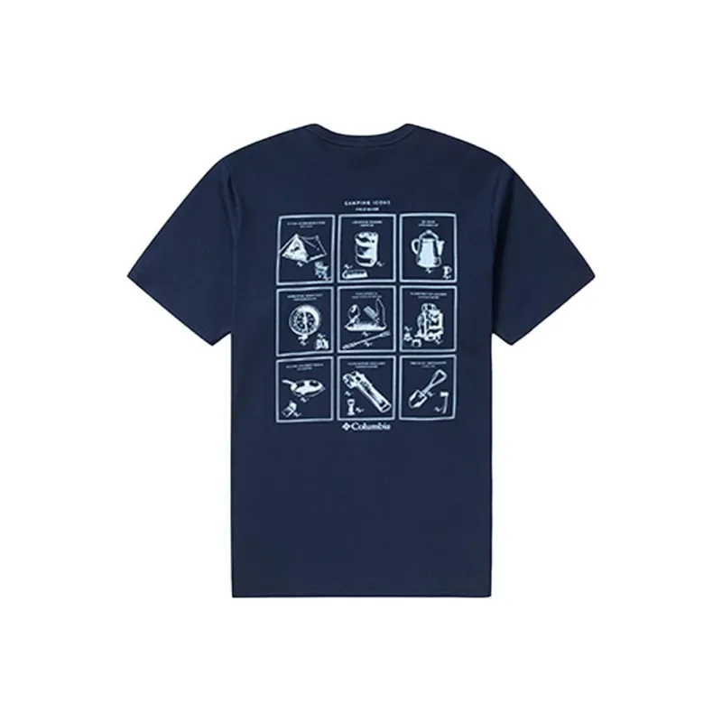 Columbia T Shirts Men Blue-0
