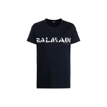 BALMAIN T Shirts Men Black
