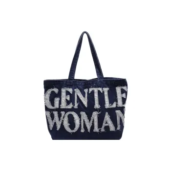 Debecca Denim Shoulder Bag Regular Women's Ecru/Blue
