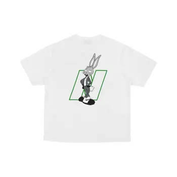 NERDY Straight Elbow Length Sleeved T Shirt Unisex White