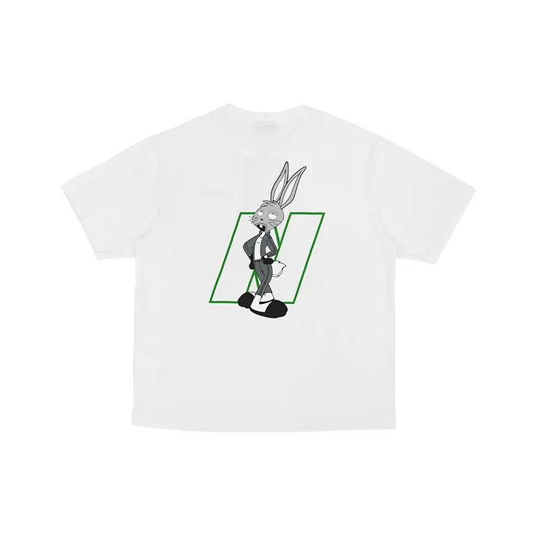 NERDY Straight Elbow Length Sleeved T Shirt Unisex White-0