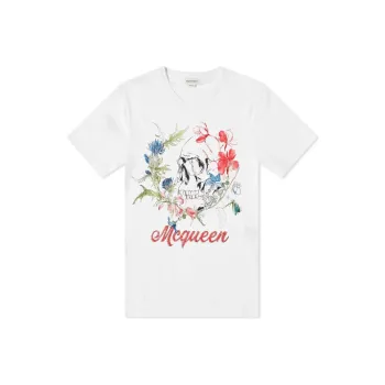 Alexander McQueen T-Shirts Men White