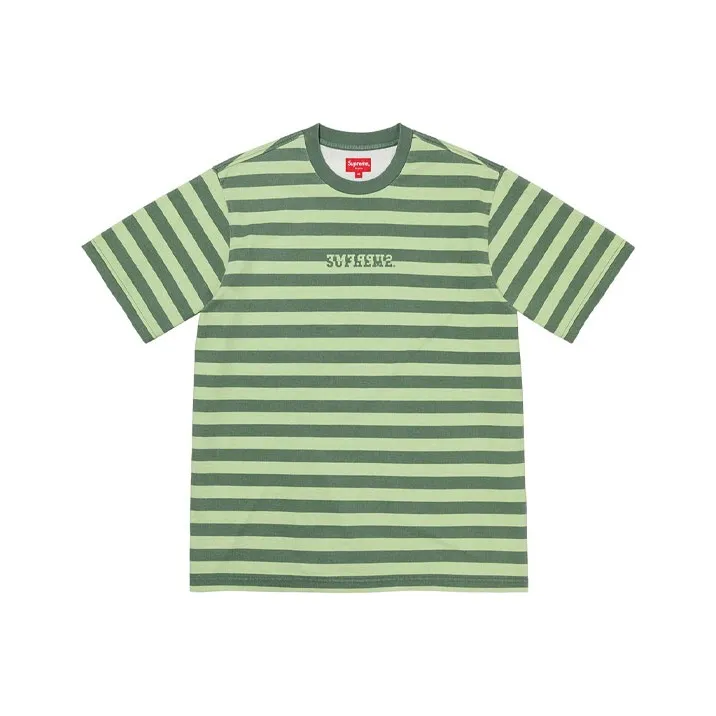 Supreme Reverse Stripe S/S Top-1