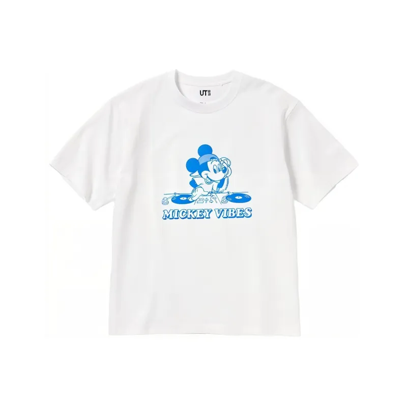 UNIQLO UNIQLO X Disney Co-branded SS23 T-Shirt Unisex White-0