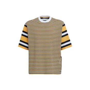 MARNI Striped Crewneck T-Shirt