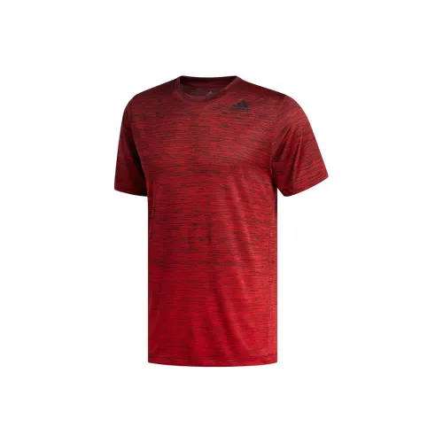 Adidas Set in Sleeve T Shirt Men's Burgundy