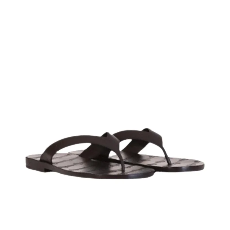 Balenciaga Mold Flip Flops Men's Black-3