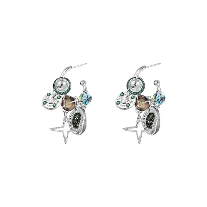 Masw Gold Plated Copper Earrings Women's-1