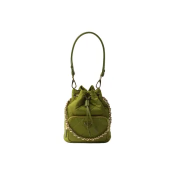 PRADA Re Nylon Recycled Polyamide Shoulder Bag Women's Ivy Green