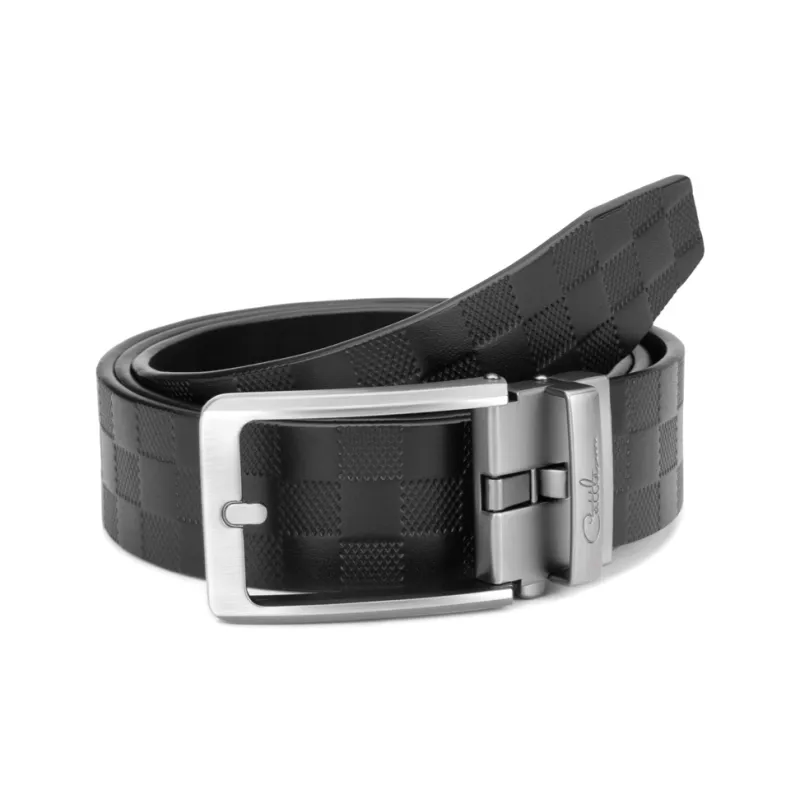 Cows Reign Top Grain Cow Leather Belts Men's 3.4CM-3