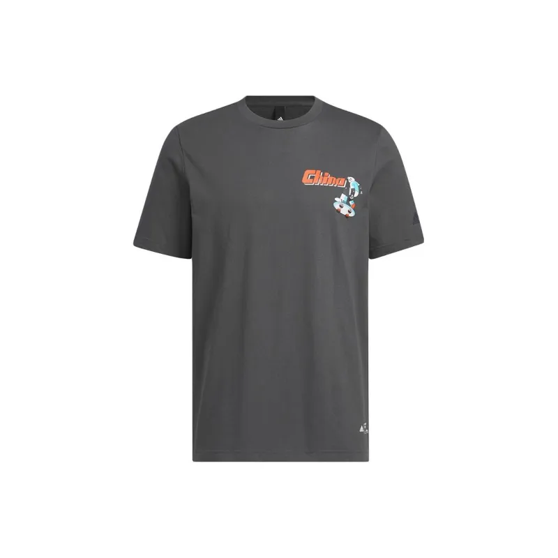 Adidas T Shirts Men Gray-0