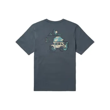 Timberland T Shirt Unisex Rock Cyan