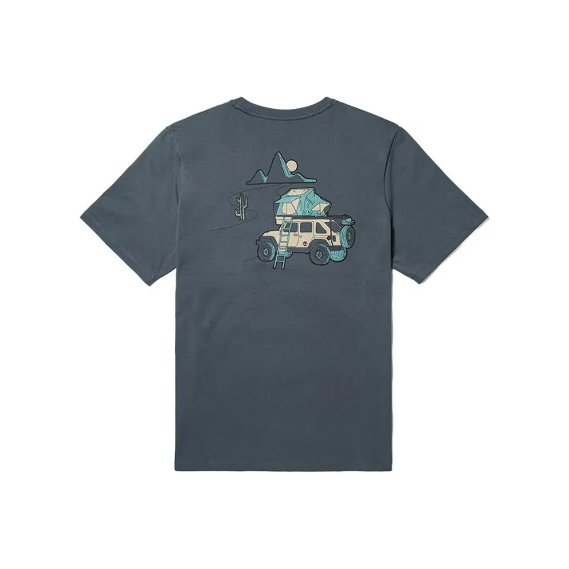 Timberland T Shirt Unisex Rock Cyan-0