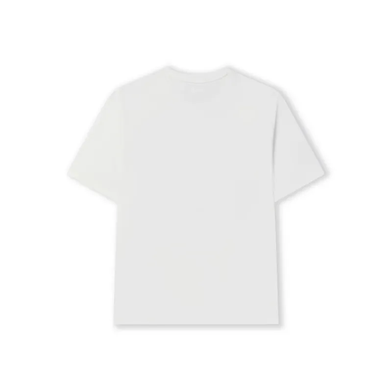 FILA x Maison Kitsune Little Fox T Shirt Unisex Cloud White-1