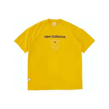 New Balance T Shirts Men Yellow