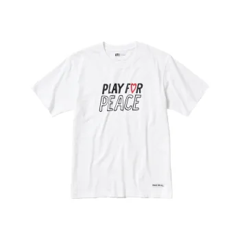 UNIQLO UNIQLO/UNIQLO Peace For All Series T-Shirts Unisex White