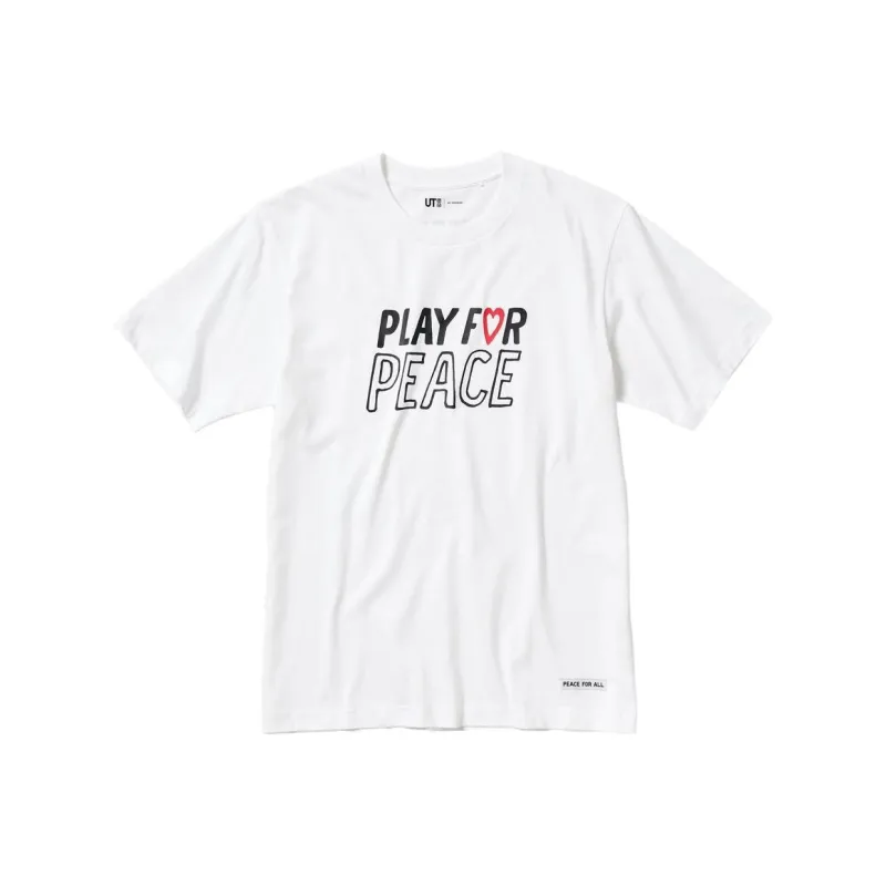 UNIQLO/UNIQLO Peace For All Series T Shirts Unisex White-0
