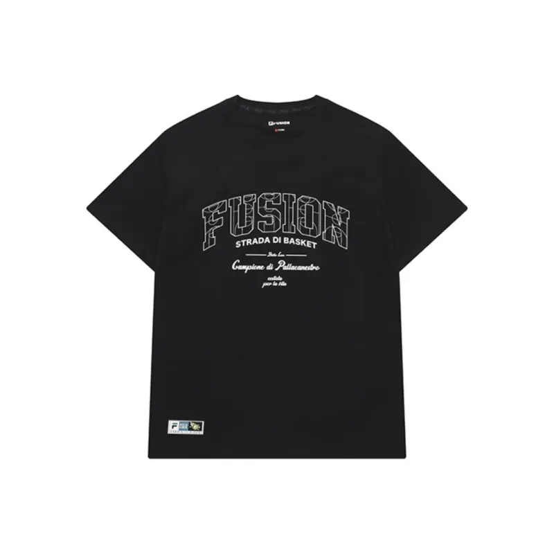 FILA FUSION SS23 T Shirt Men's Black-0