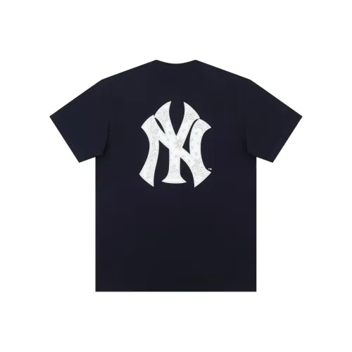 New Era T Shirts Unisex Navy Blue