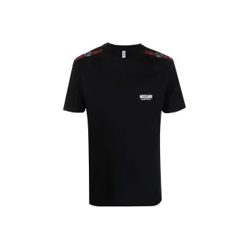MOSCHINO T Shirts Men Black