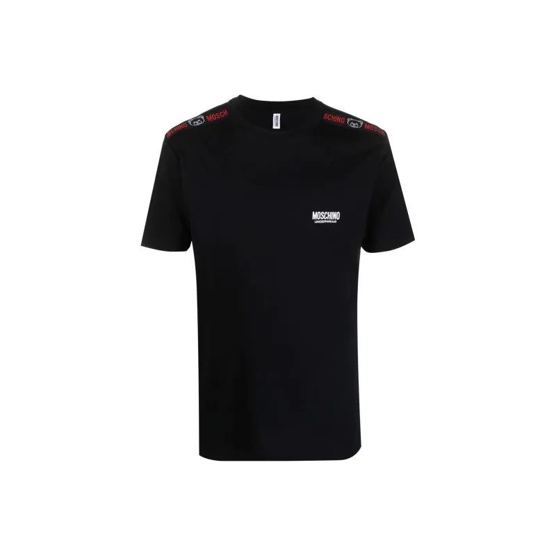 MOSCHINO T Shirts Men Black-0