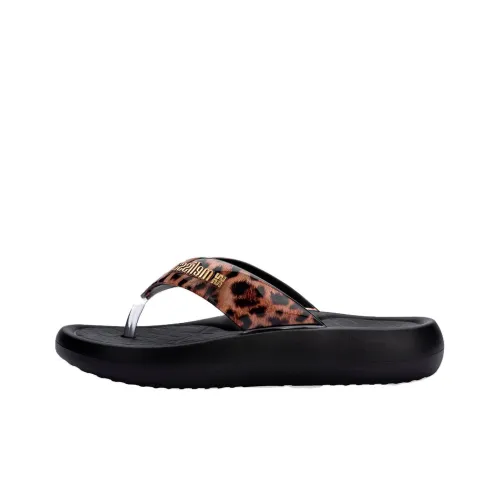 MELISSA Quiet Odor Resistant Abrasion Resistant Slip Resistant Flip Flops Women's