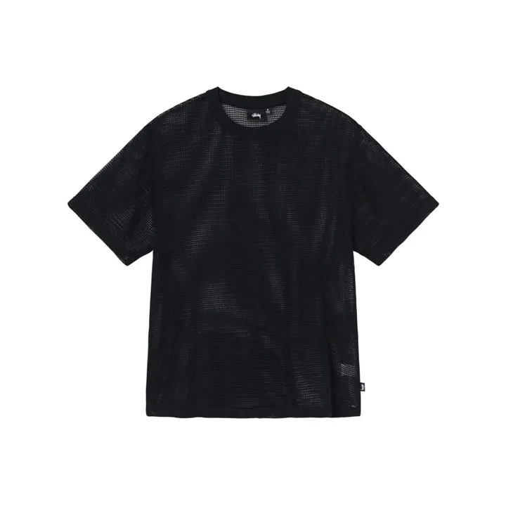 Stussy Cotton Mesh Ss Crew-0