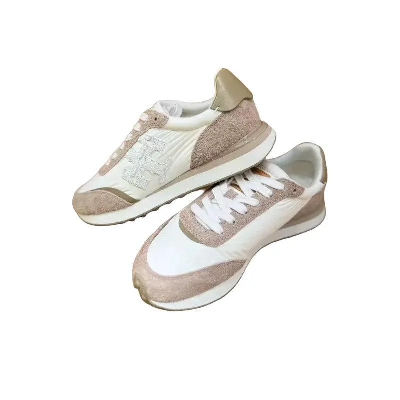 TORY BURCH Destiny Trainer Low Top Casual Shoes Women's White-3