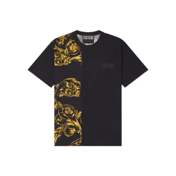 VERSACE JEANS COUTURE SS22 T-Shirt Men's Black