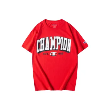 Champion T Shirt US Version Unisex Red