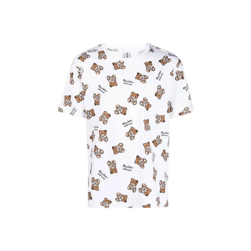 MOSCHINO T Shirts Men White-0