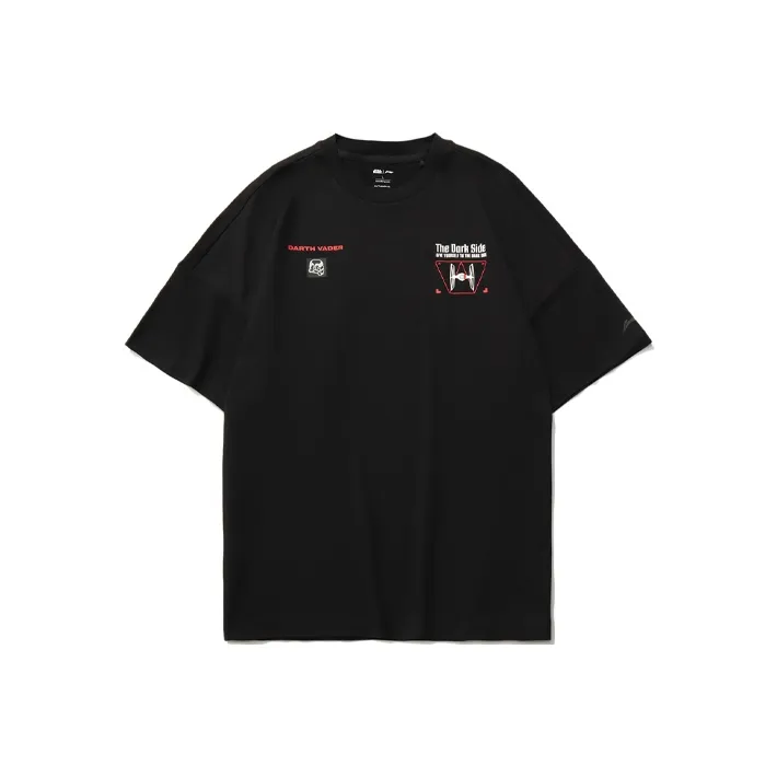 Star Wars X LINING Sports Fashion Collection T-Shirts Men Black-0